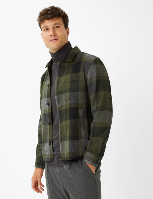 Brax Men's Santiago Plaid Flannel Shirt
