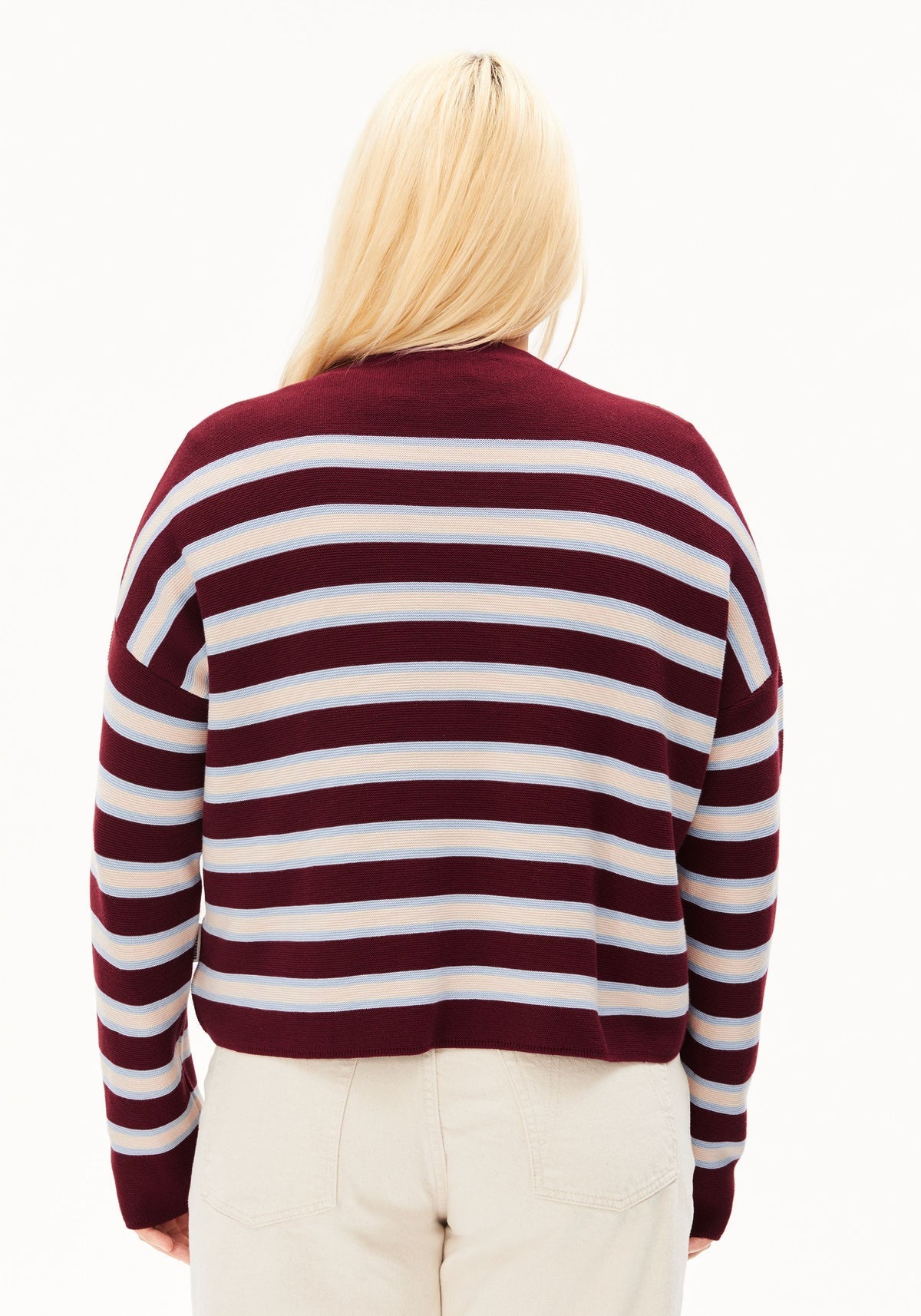 ARMEDANGELS Merinaa Striped Knit Sweater