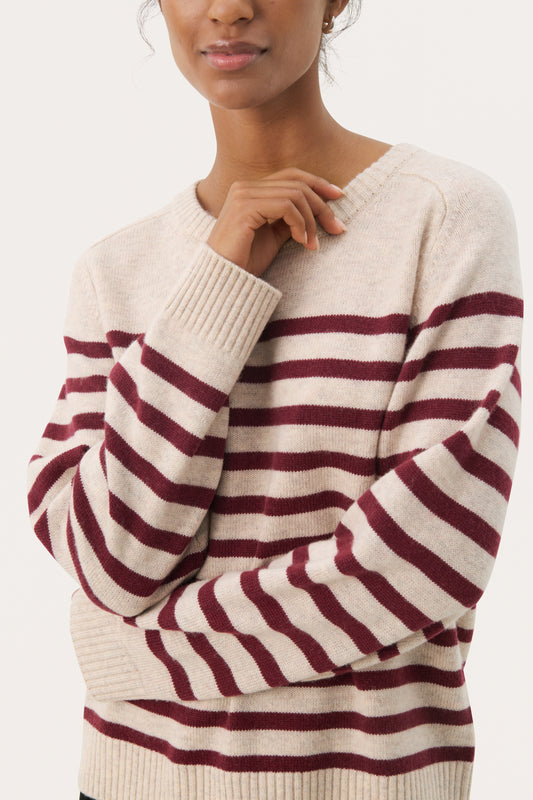 Part Two Niaka Stripe Sweater
