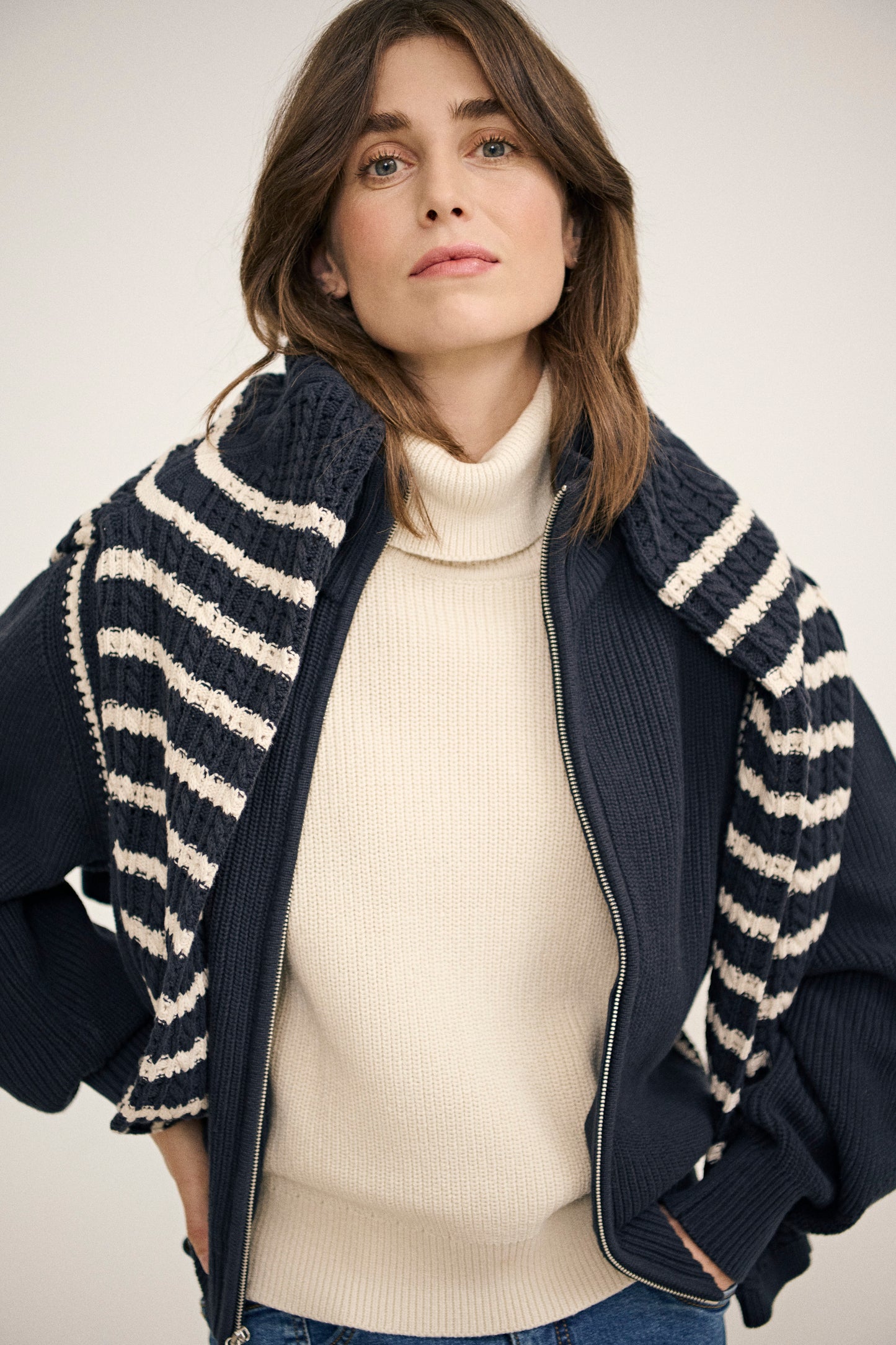 Part Two Sella Knit Turtleneck Vest