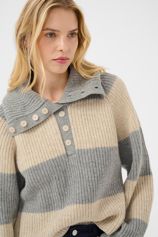 Part Two Simra Stripe Sweater