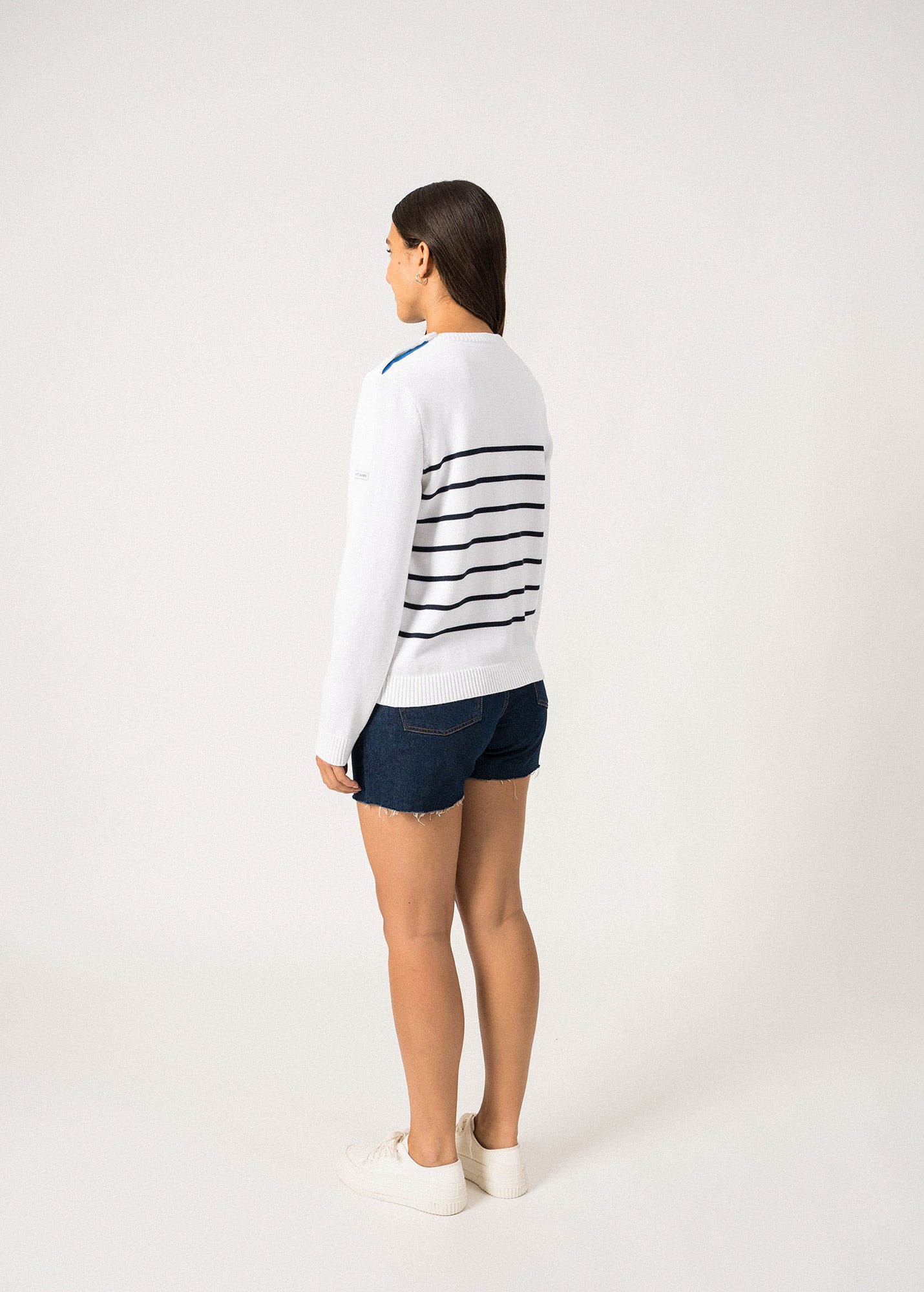 Saint James Sisteron Multi Stripe Sweater
