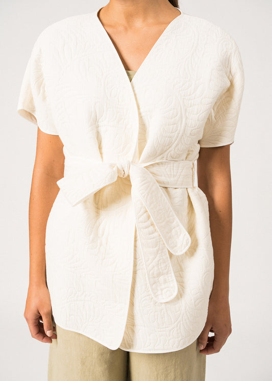 Saint James Ste Luna Quilted Kimono Jacket