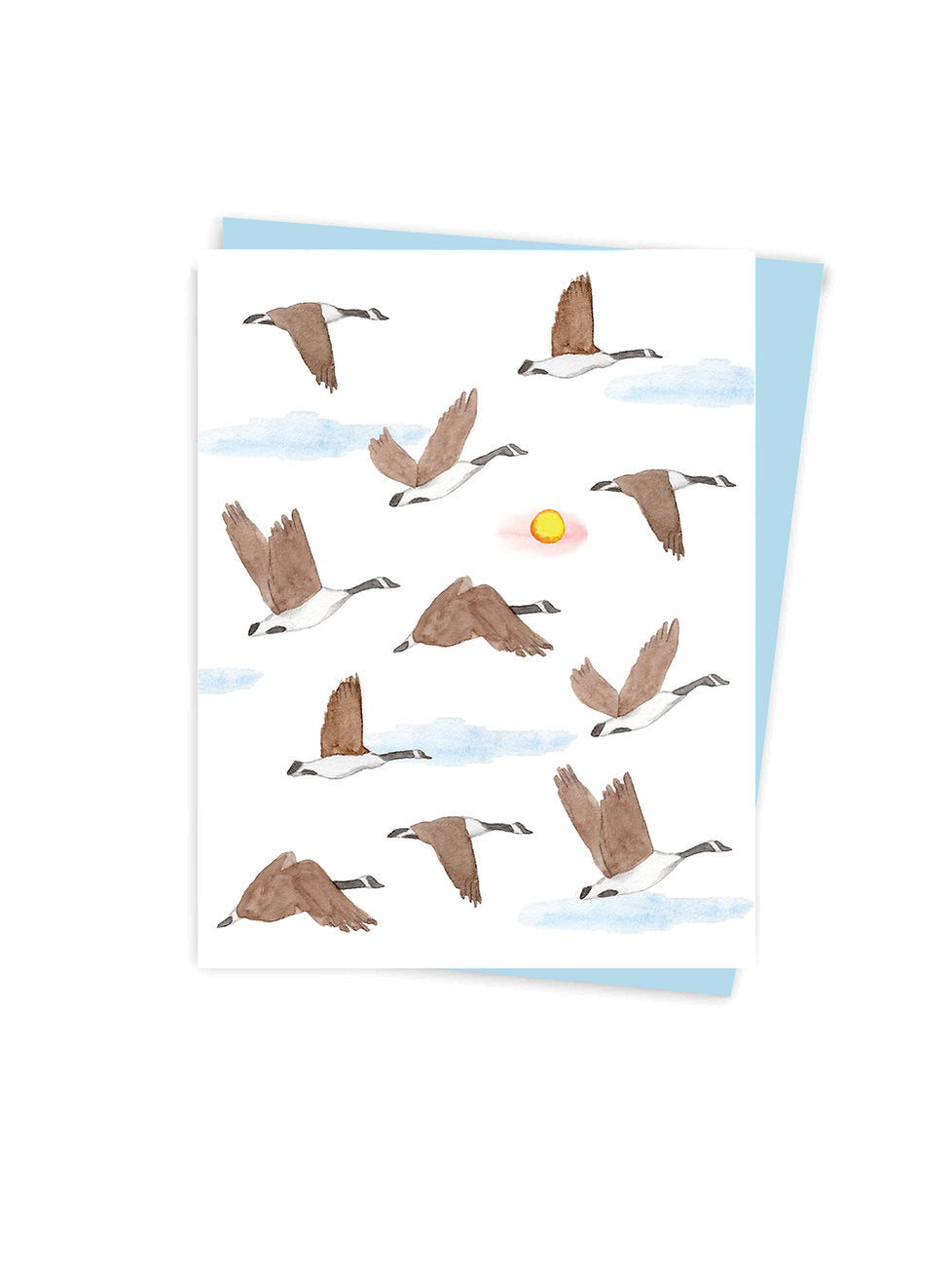 Flying Geese Card