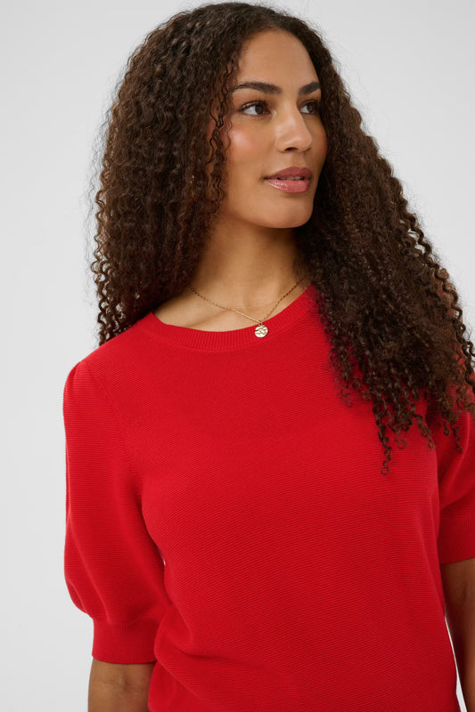 Cream Sillar Knit Pullover