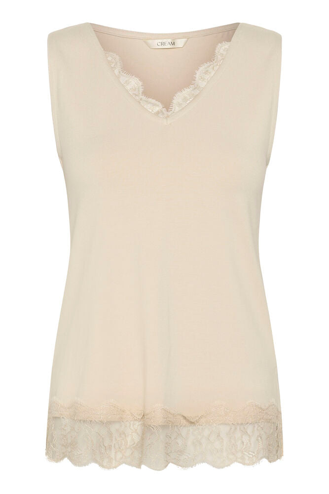 CREAM Alvaia Jersey Lave Top