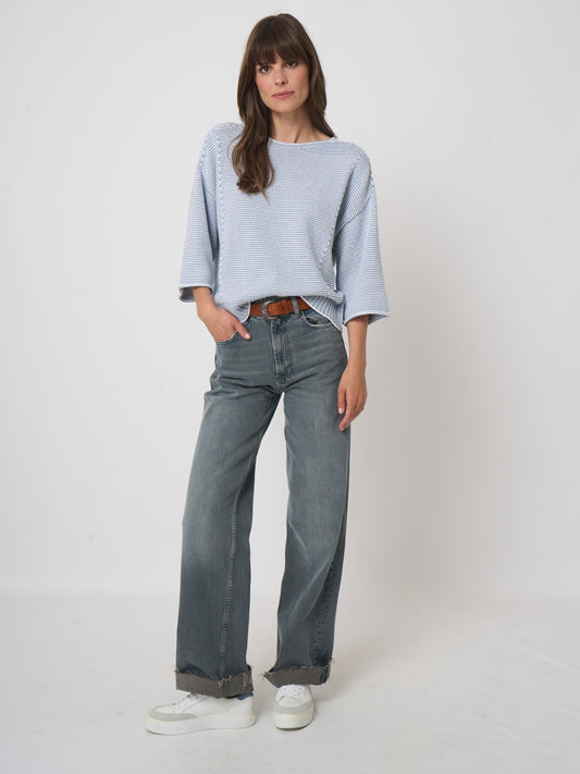 REPEAT Cotton Knit Sweater