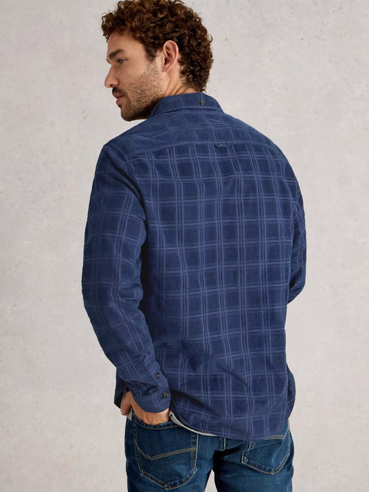White Stuff Griffin Cord Check Shirt