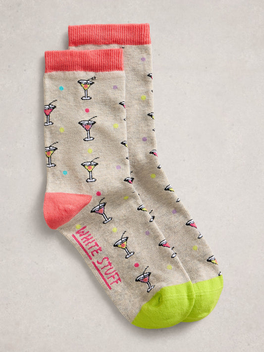 White Stuff Cocktail Ankle Socks