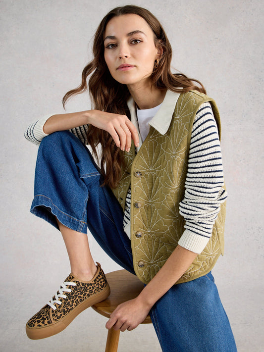 White Stuff Ayra Quilted Gilet