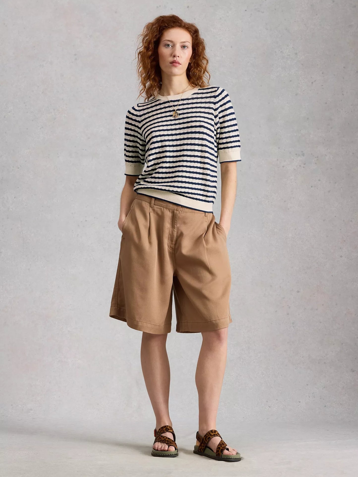 White Stuff Holly Pointelle T-shirt