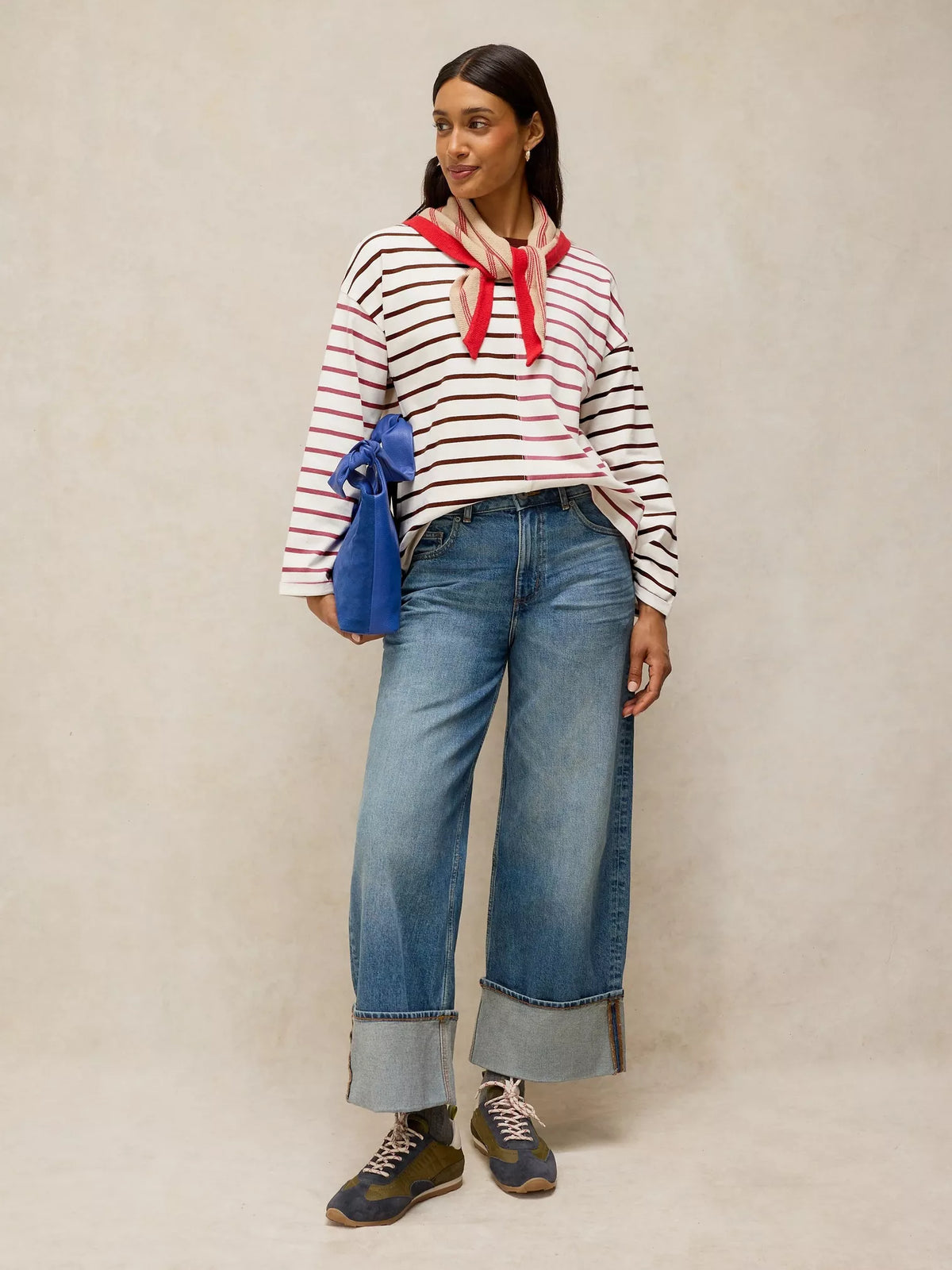 White Stuff Kim Stripe Top