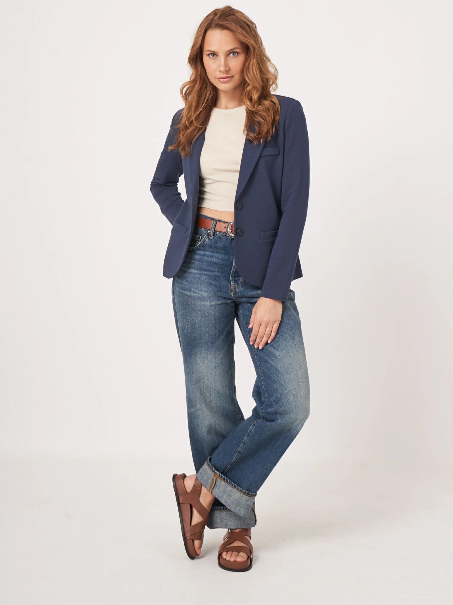 Repeat Stretch Jersey Blazer Jacket