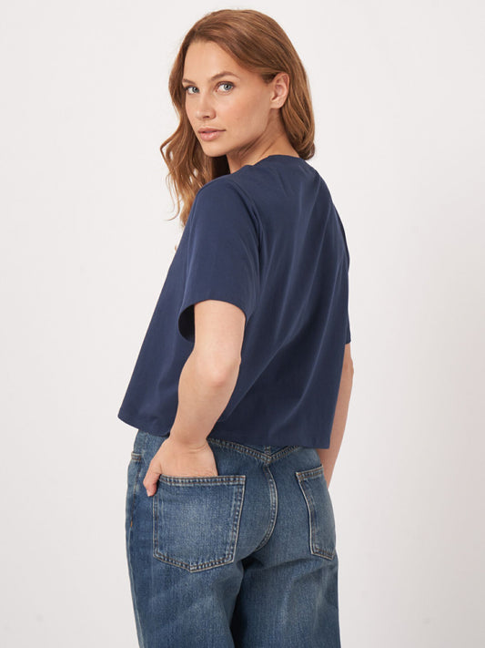 Repeat Boxy Short T-Shirt