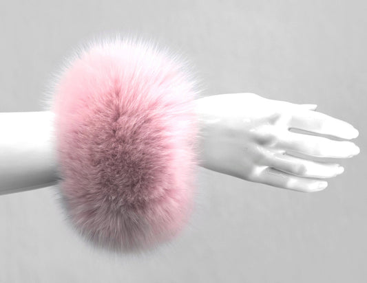 Mitchie's Fur Snap Cuffs