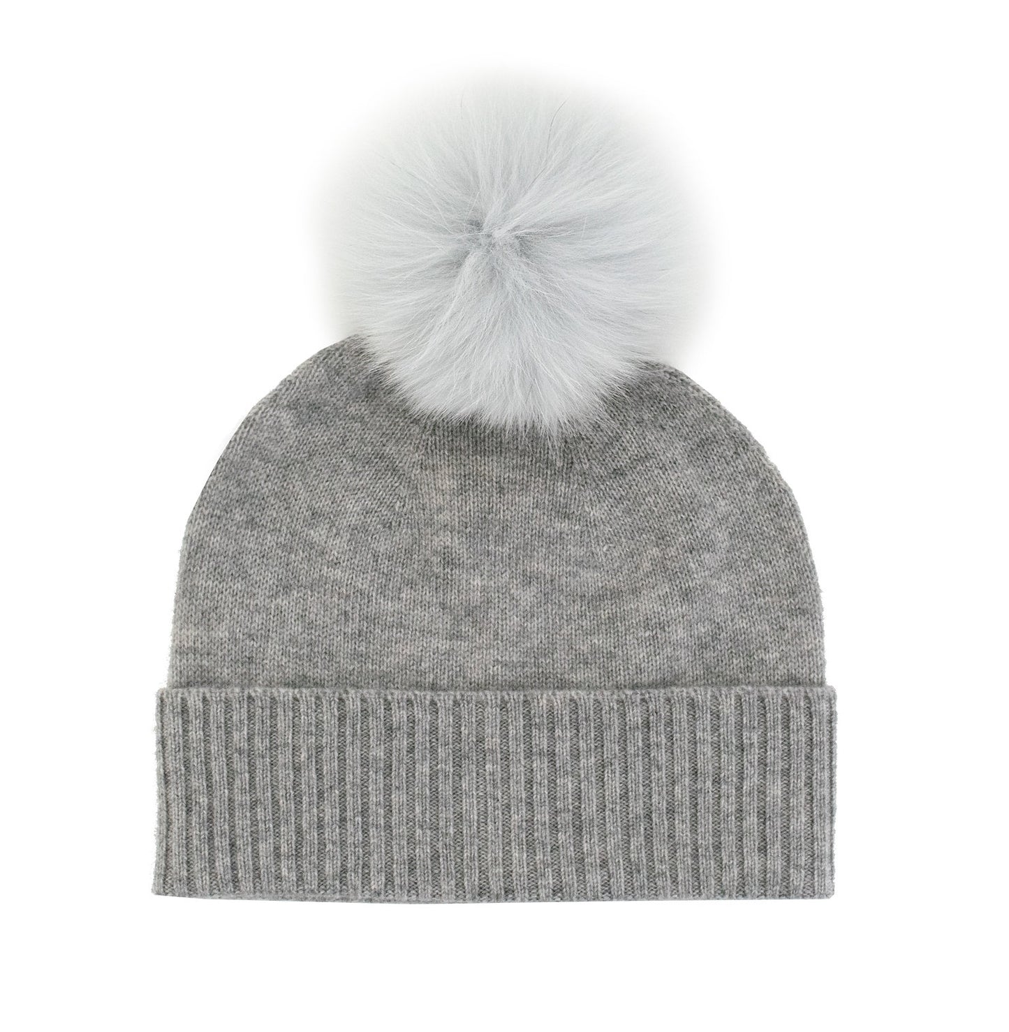 Mitchie's Cashmere Knit Pom Pom Hat
