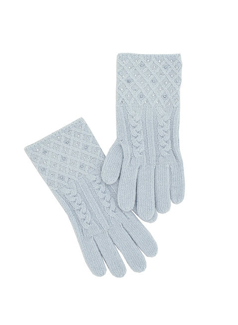 Mitchie's Cable Knit Sparkle Glove