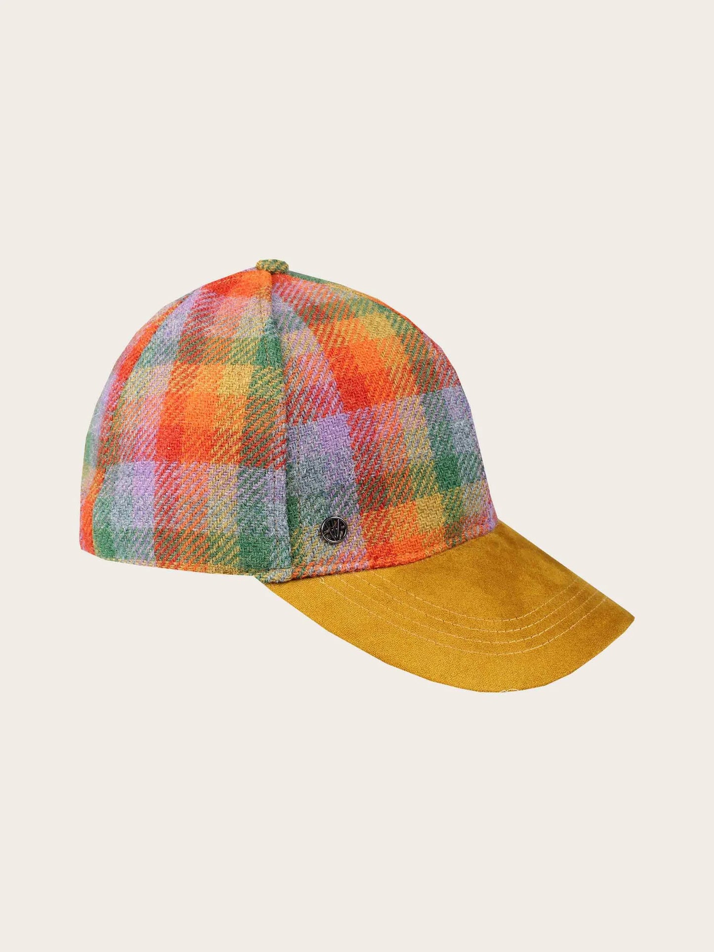 Lovenich Multi Colour Plaid Baseball Cap