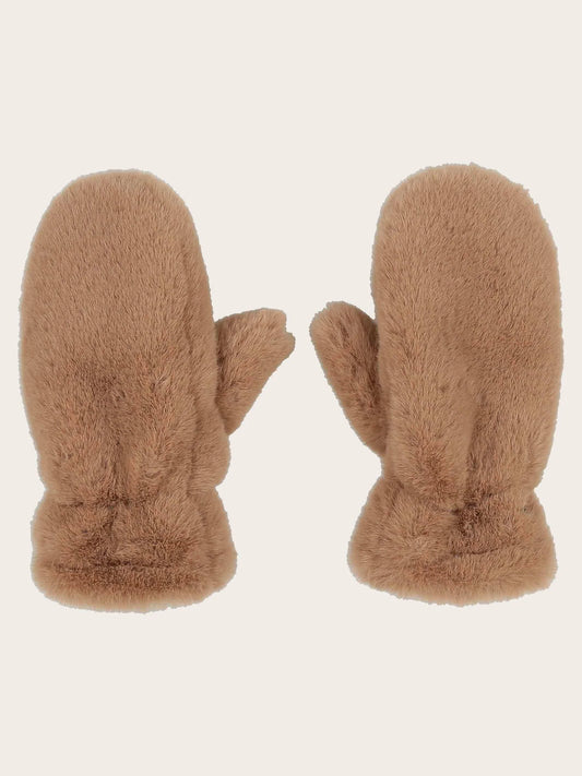 Lovenich Faux Fur Mittens