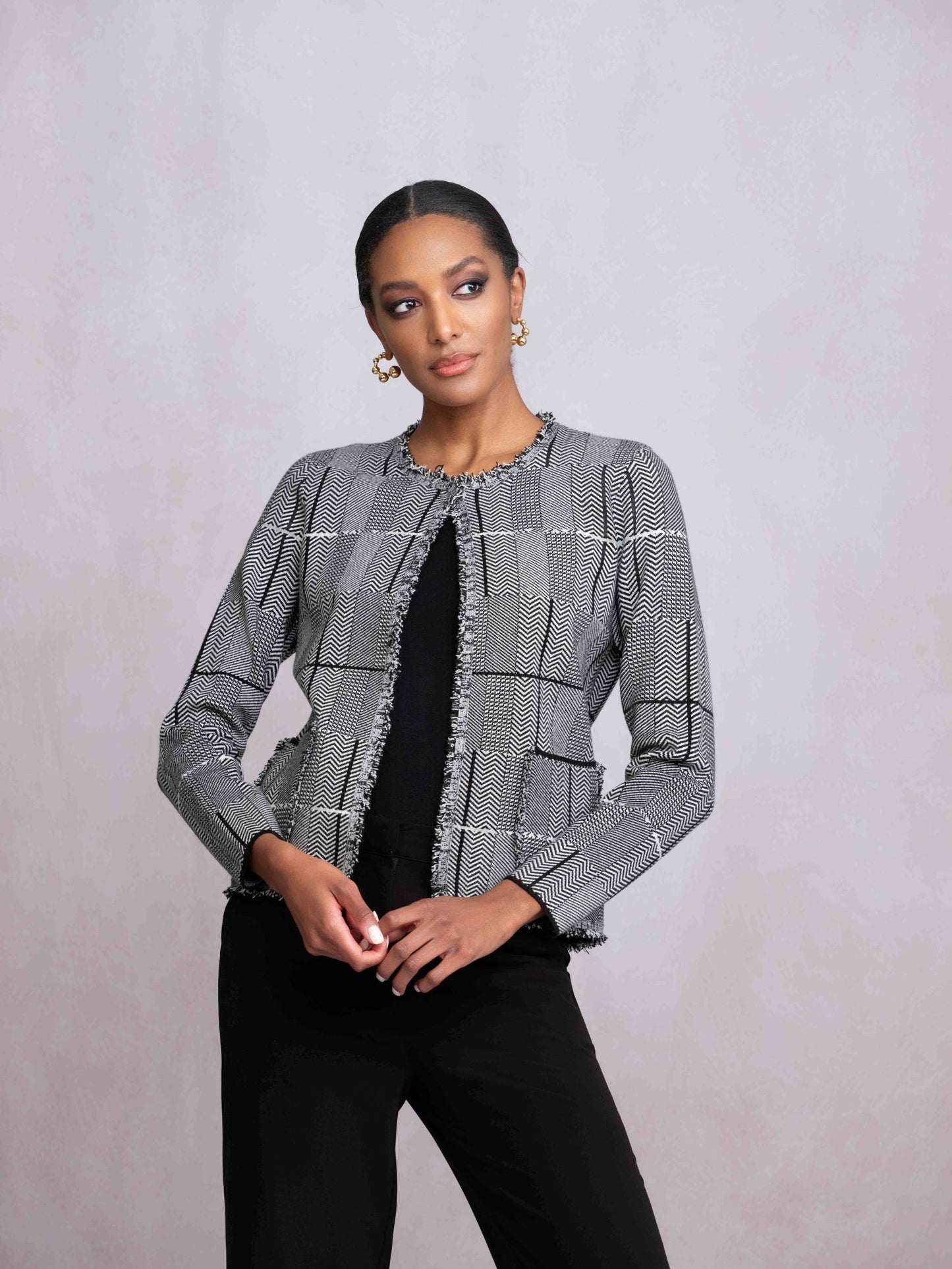 Alison Sheri Fringe Cardigan