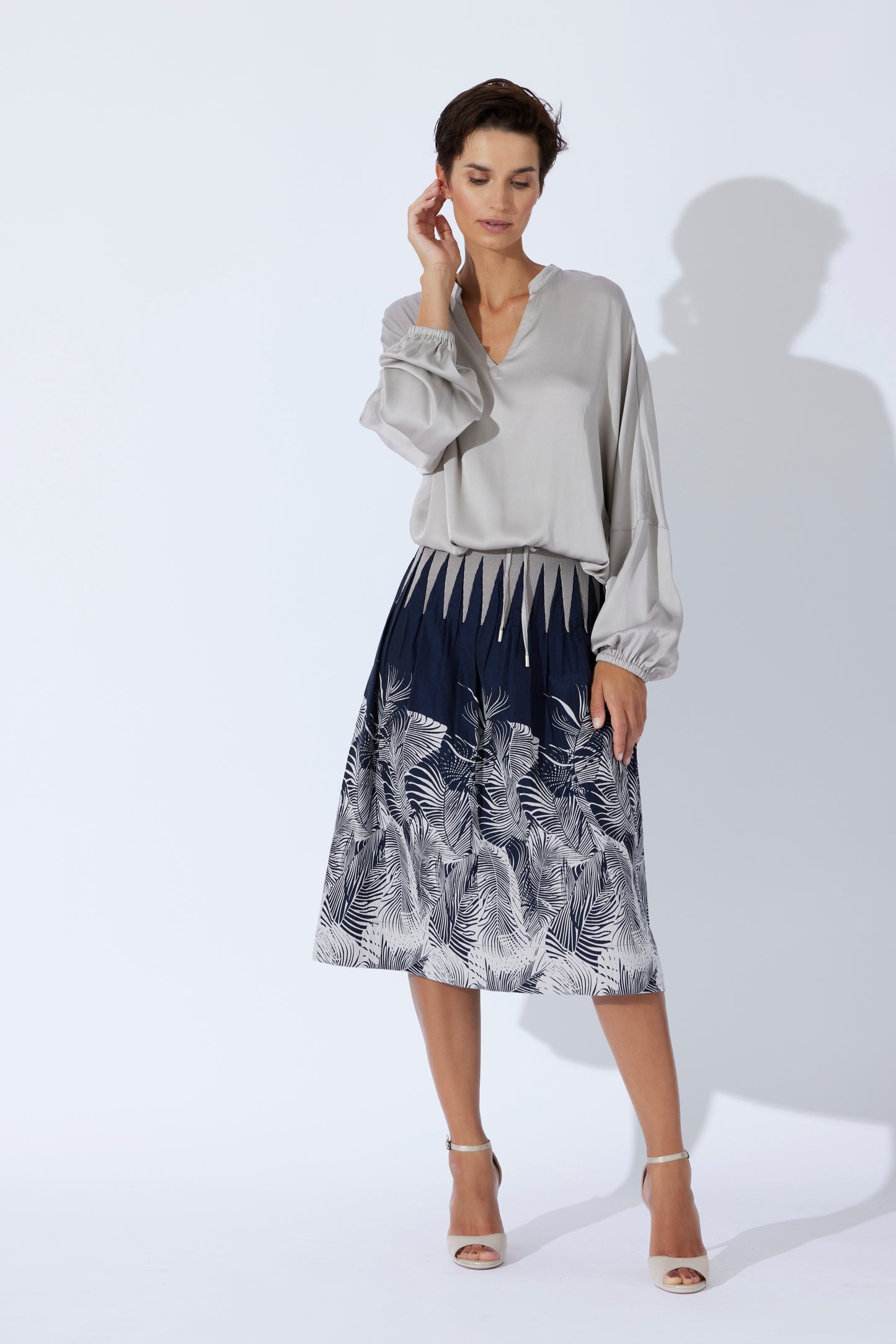 Fox's Lawendro Reversible Long Skirt