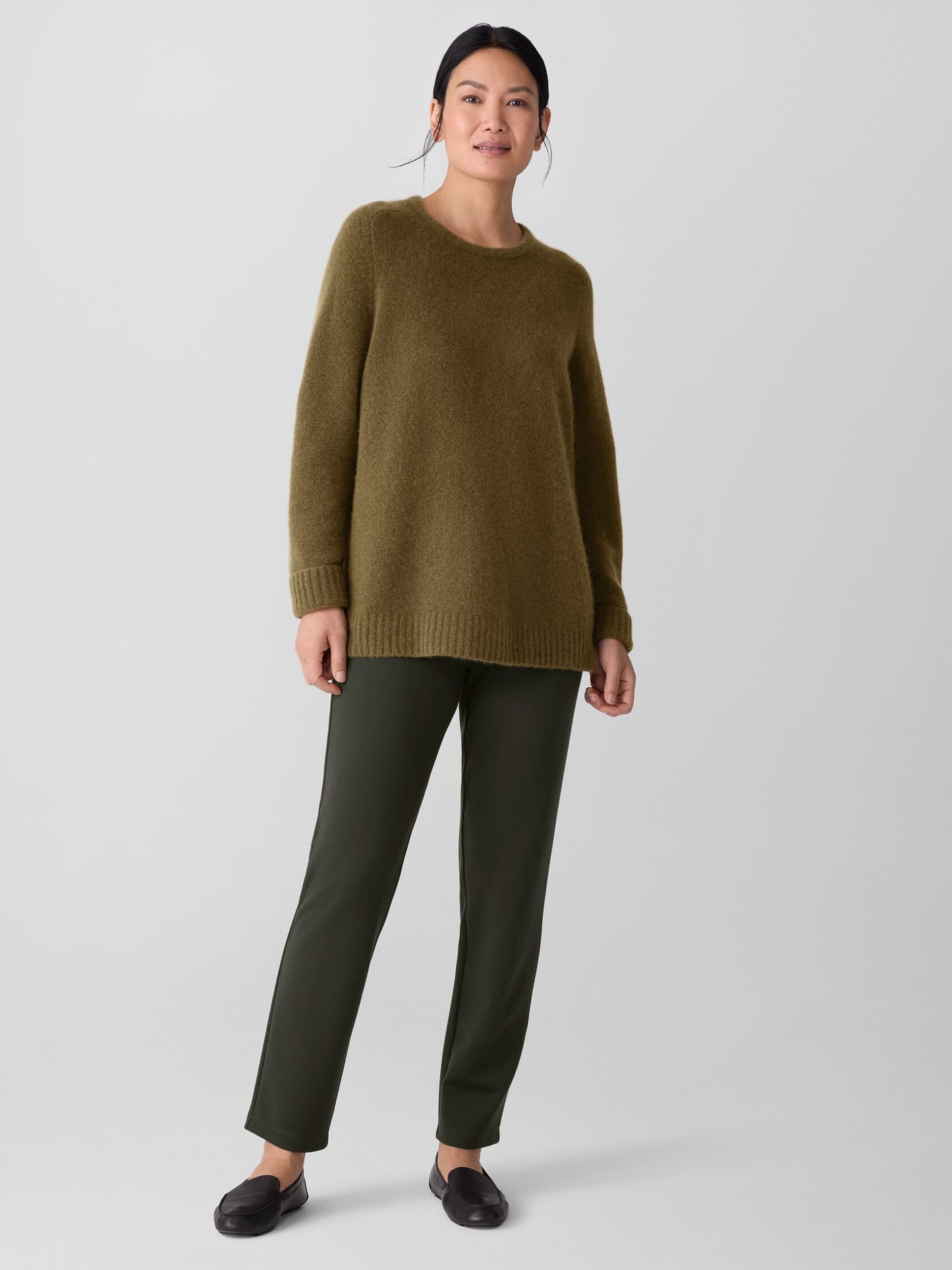 Eileen Fisher Washable Flex Ponte Slim Pant