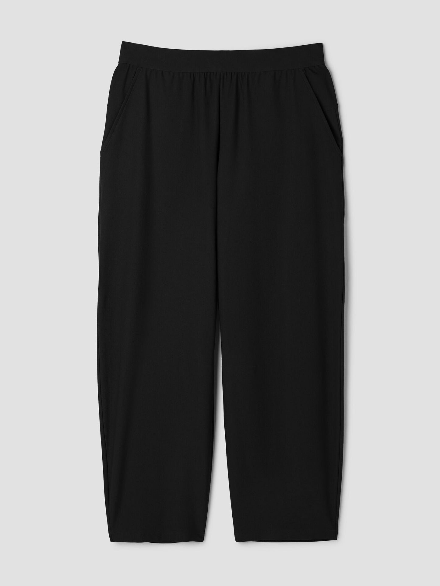 Eileen Fisher Washable Crepe Barrel Ankle Pant
