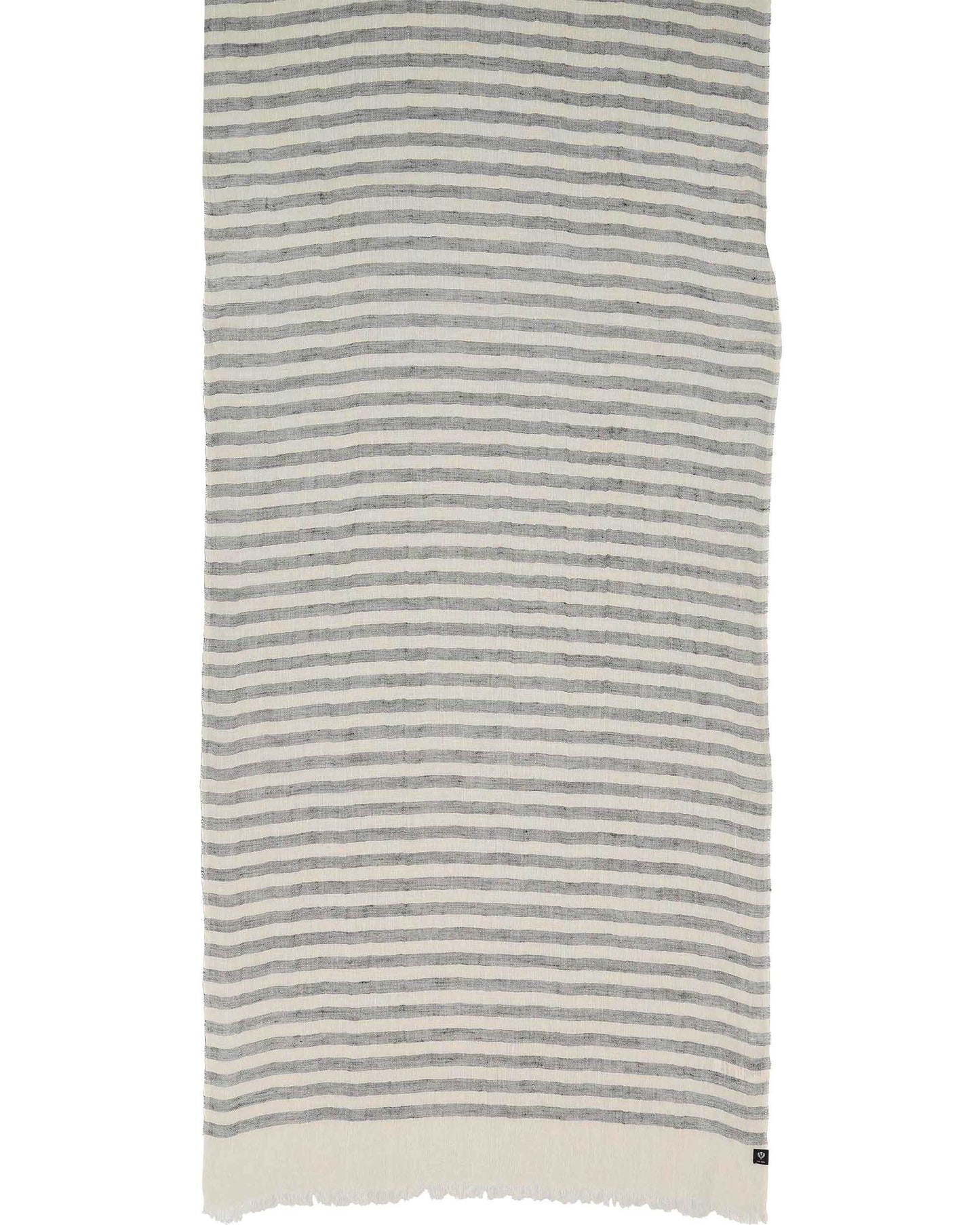 Sea Stripe Linen Wrap