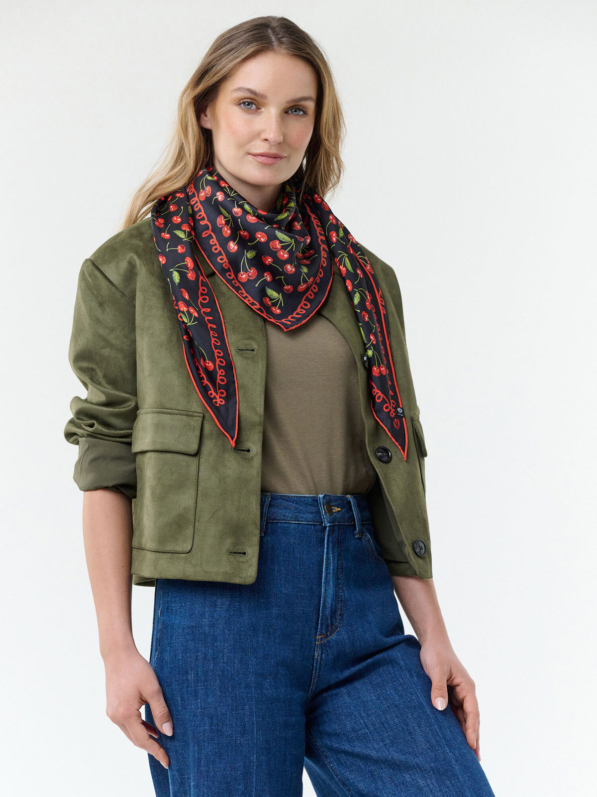 Cherry Scarf