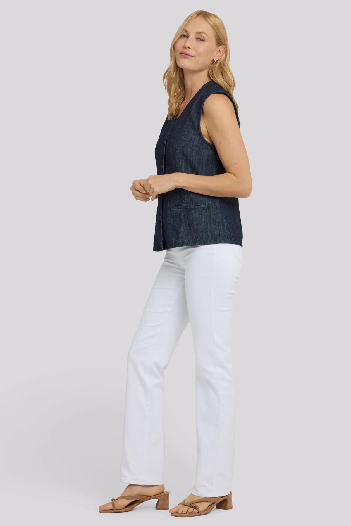 NYDJ Denim Vest