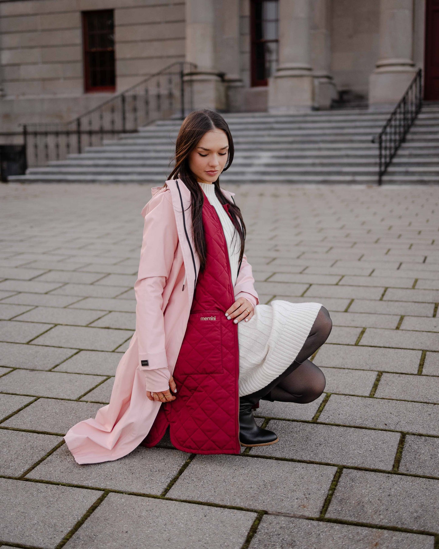 Mernini Petite Raincoat