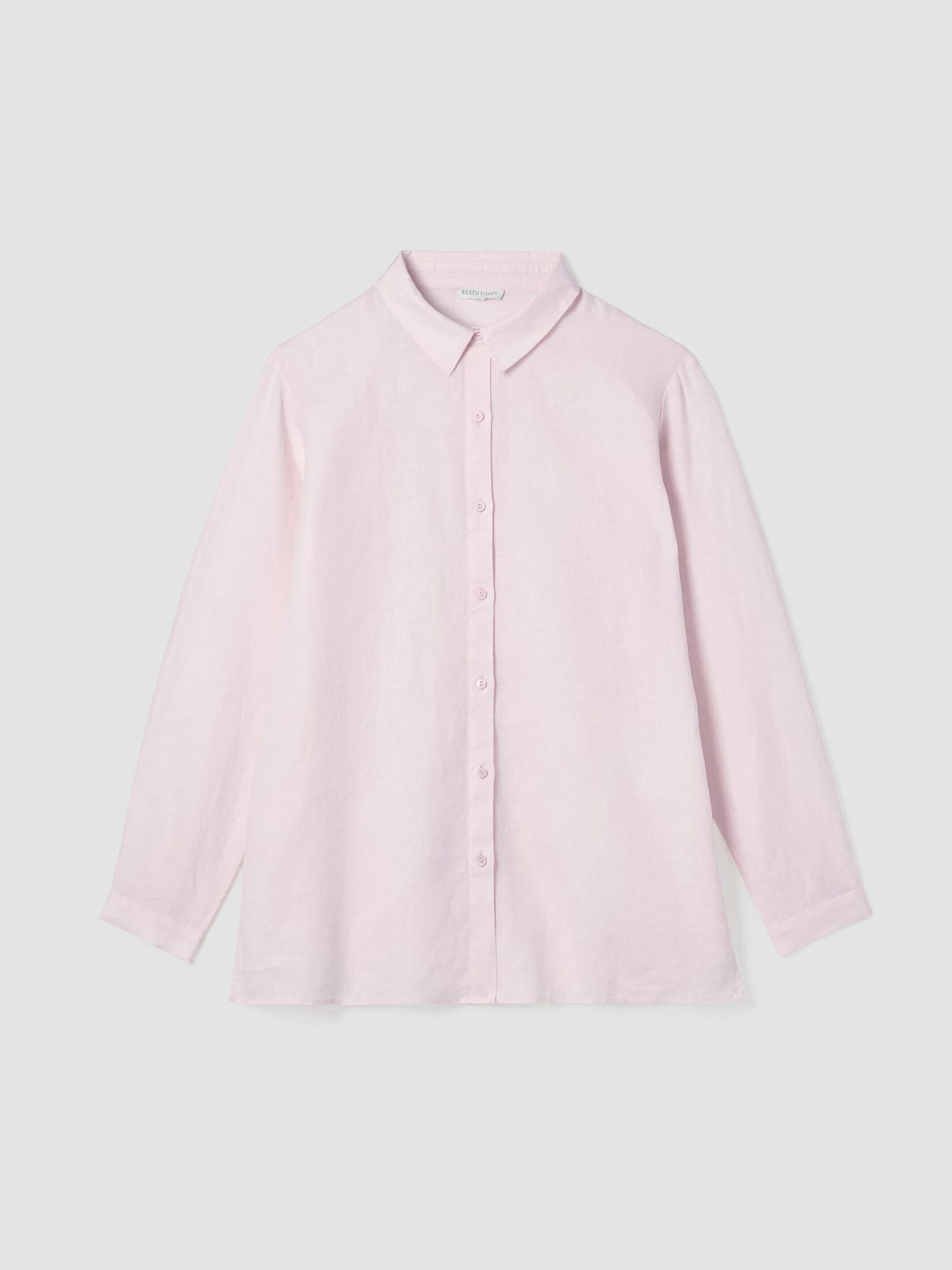 Eileen Fisher Organic Linen Classic Collar Shirt