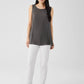Eileen Fisher Washable Crepe Slim Ankle Pant