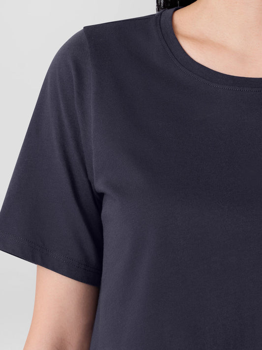 Eileen Fisher Organic Pima Cotton Jersey T-Shirt