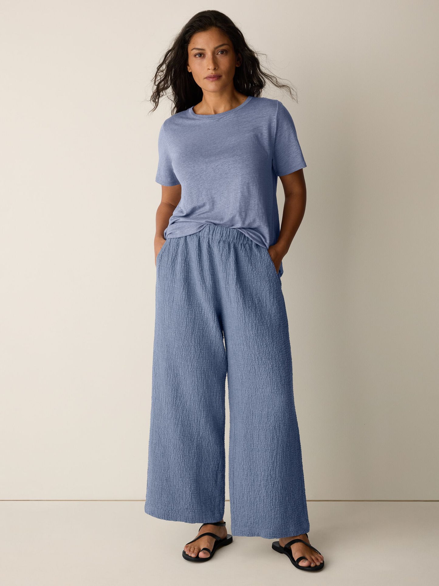 Eileen Fisher Ankle Wide Pant