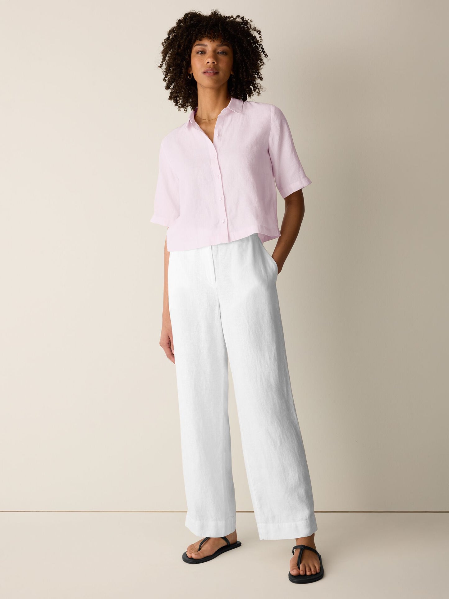 Eileen Fisher Classic Collar Shirt