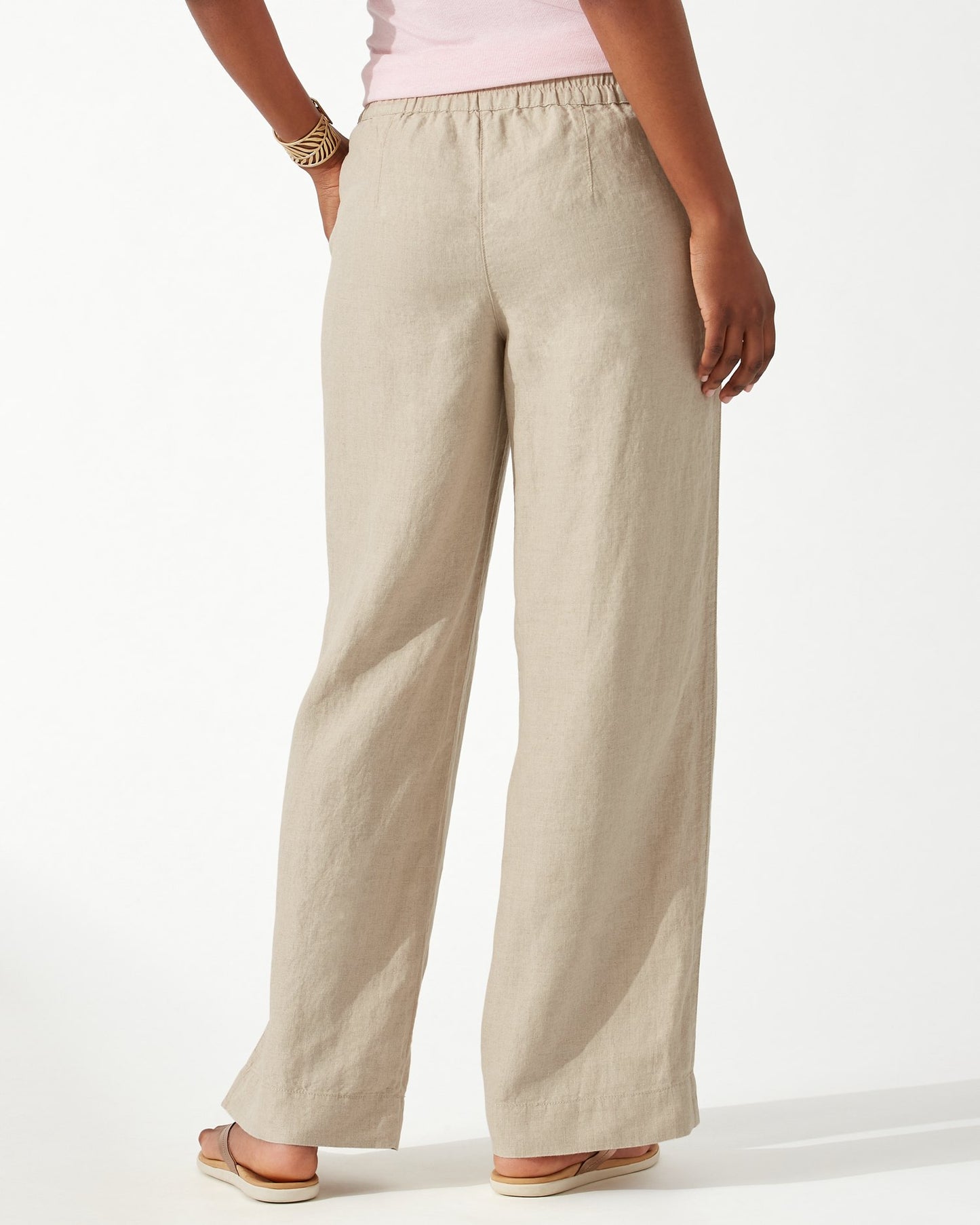 Tommy Bahama Two Palms High-Rise Linen Pant