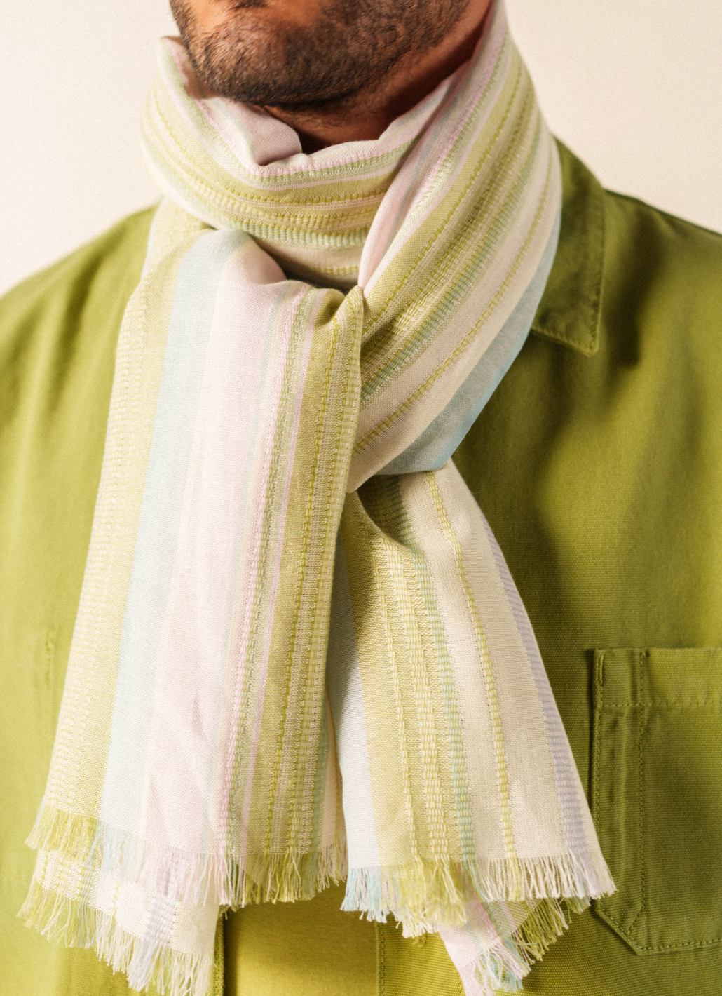 Saint James Stripe Scarf