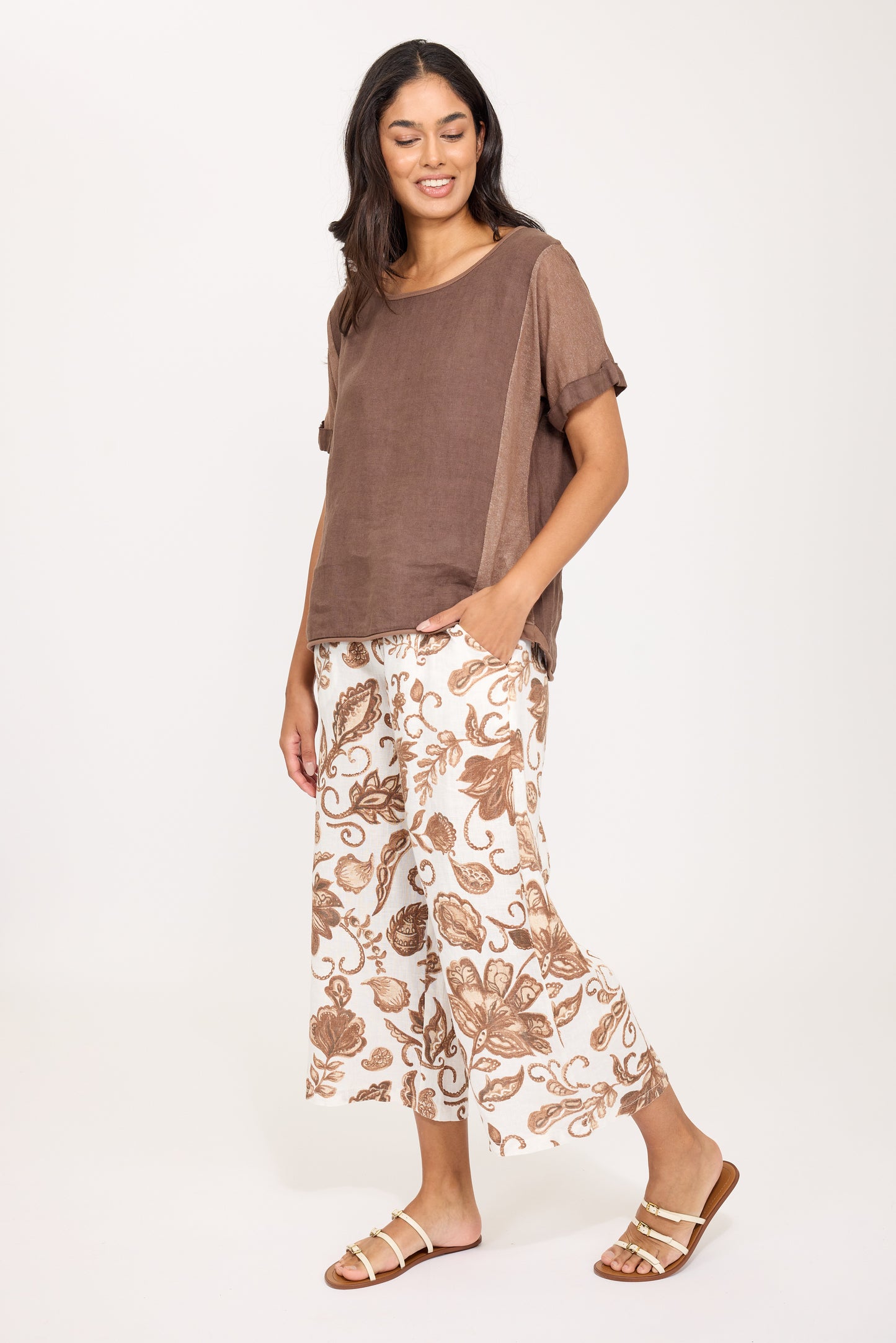 Pistache Crewneck Top