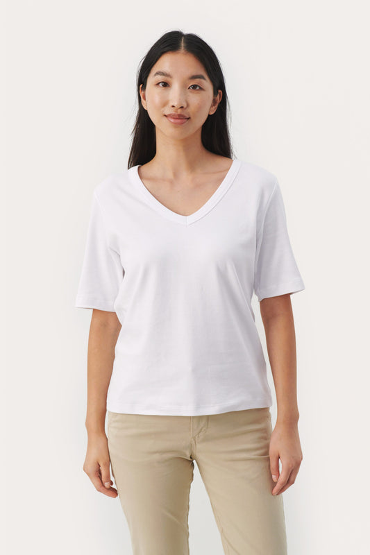 Part Two Ratansa V-Neck Cotton T-Shirt