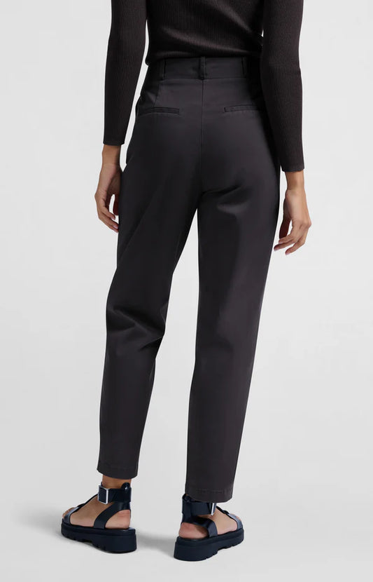 YAYA Cotton High Waist Trouser