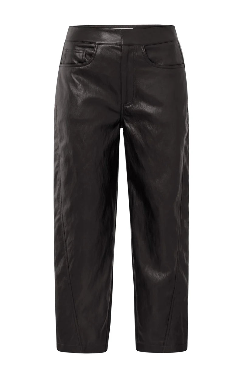 YAYA Faux Leather Trouser