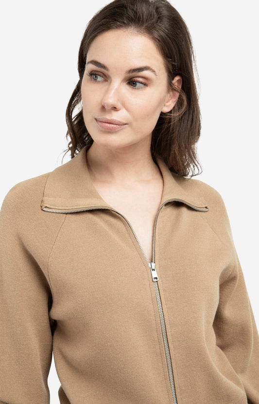 YAYA Zip Cardigan