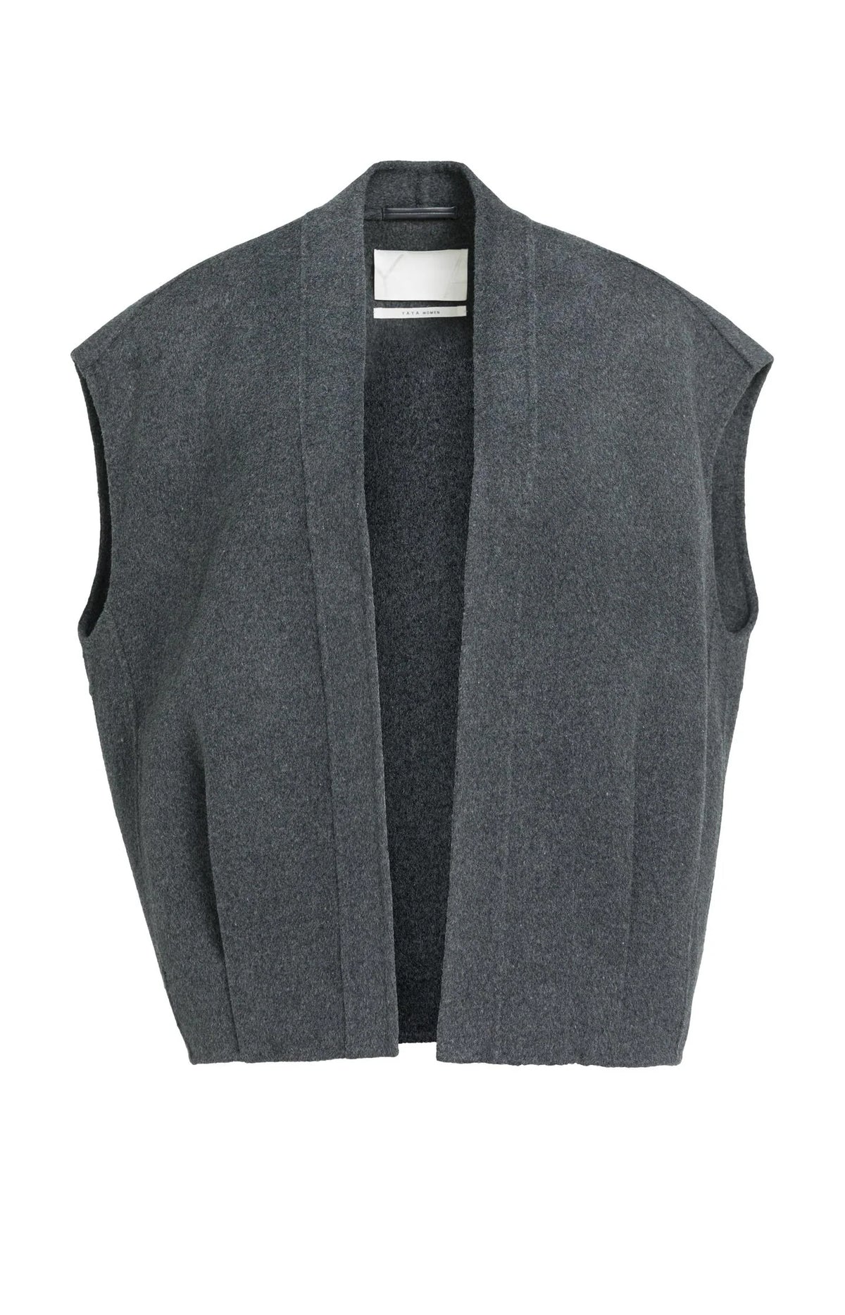 YAYA Oversized Sleeveless Trench Vest