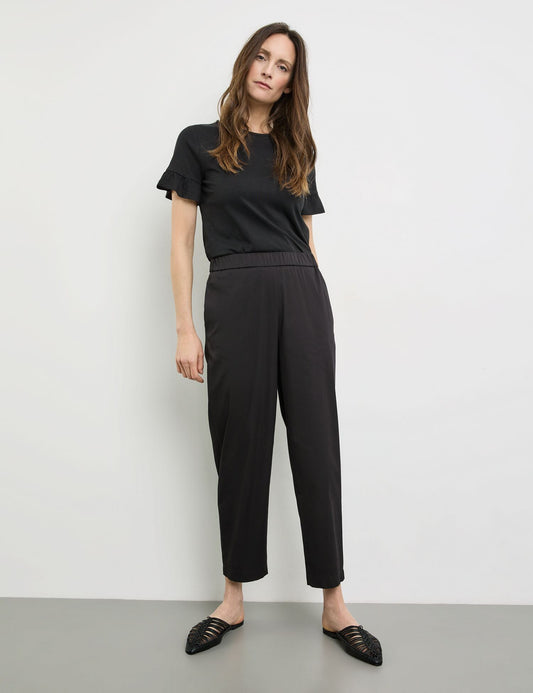 Gerry Weber Pull On Cotton Trouser