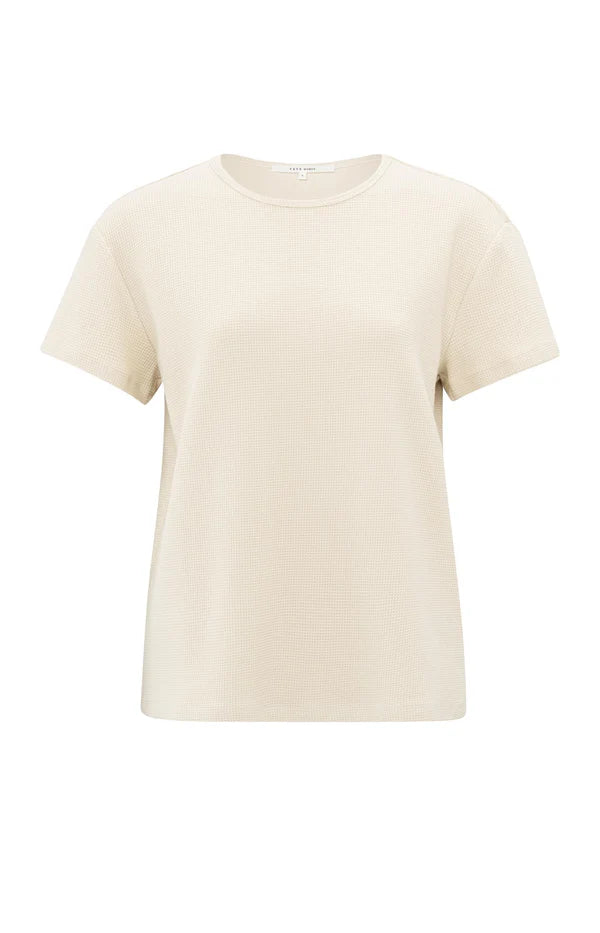 YAYA Waffle Short Sleeve T-Shirt
