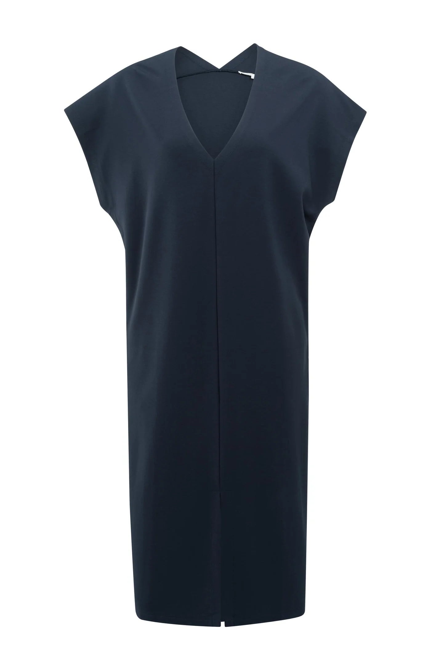 YAYA Dress with Double V-neck