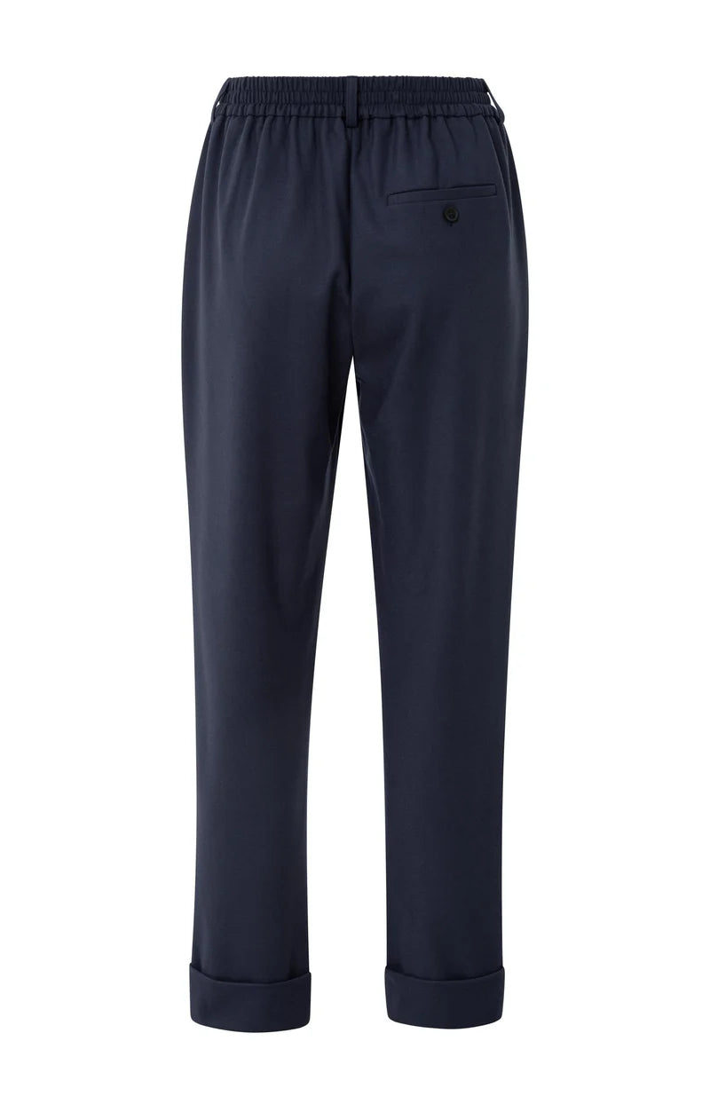 YAYA Trouser with Elastic Waist
