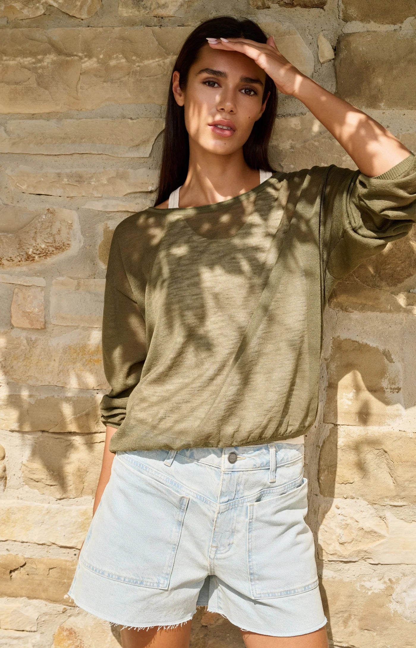 YAYA Twinset Sweater with Singlet