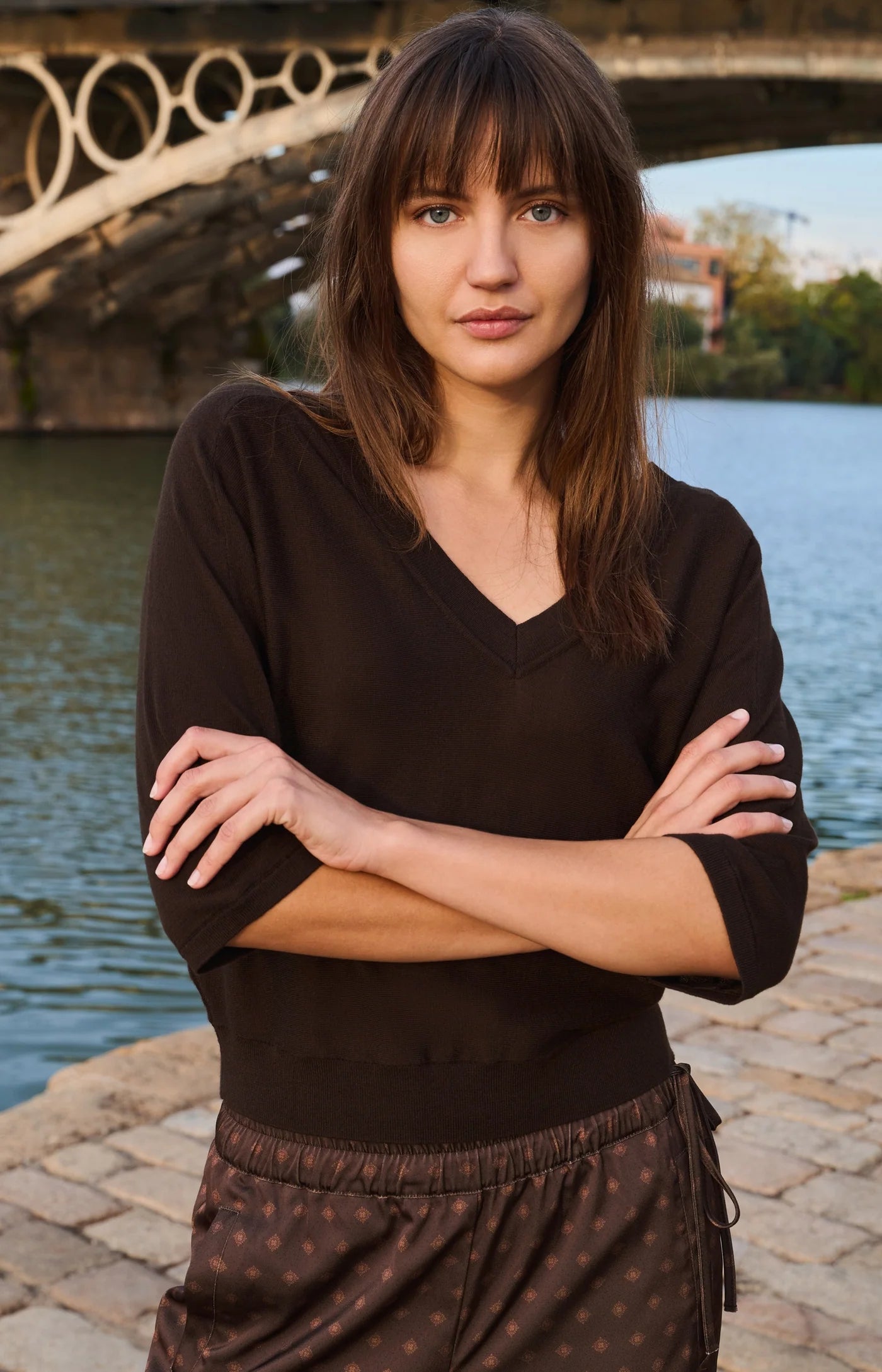 YAYA V-neck Sweater